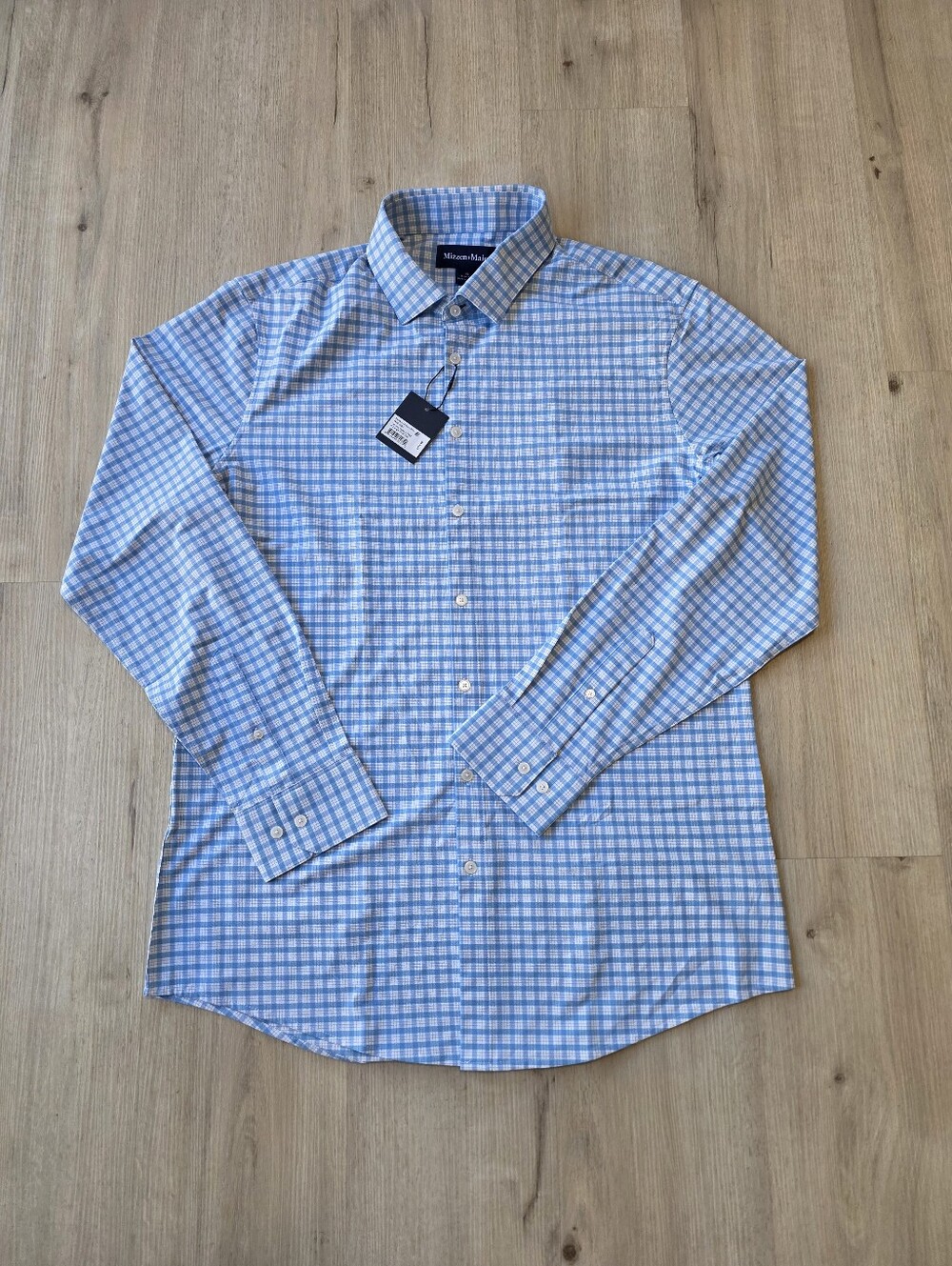 Mizzen+Main Monaco Long Sleeve Shirt Size XL Carolina Valencia Plaid